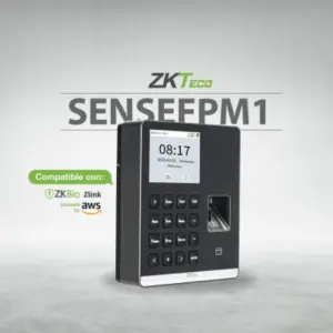 SenseFP M1 | Terminal de Asistencia Wi-Fi de Huella y Tarjeta Compatible con ZKBio Zlink