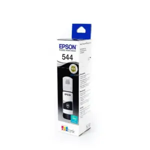 Botella de tinta EPSON T544120-AL, color Negro, contenido 65ml.