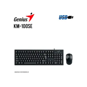 Combo de Teclado y Ratón Genius KM-100SE
