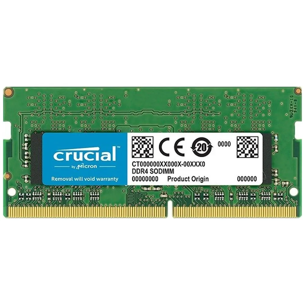 Memoria RAM Crucial 4GB DDR4 2666 MHz SO-DIMM 260pin PC4-21300 CL19 - CT4G4SFS8266