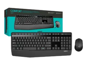 Cómoda combinación de teclado y mouse inalámbricos MK345