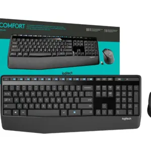 Cómoda combinación de teclado y mouse inalámbricos MK345