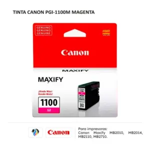 Cartucho de Tinta Canon PGI 1100 Magenta