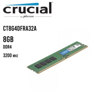 MEMORIA RAM CRUCIAL UDIMM 8GB DDR4 3200MHZ CL22 1.2V
