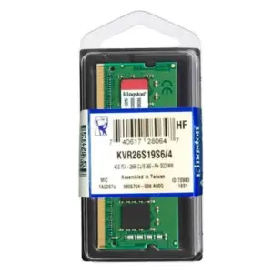 MEMORIA RAM KINGSTON 4GB PC4-2666 KVR26S19S6/4 - OBS