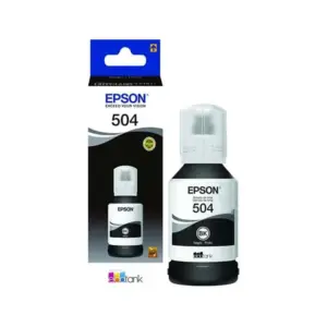 Tinta Epson T504120-AL Ecotank L4150 / L4160 / L4260 / L6270 / L6171 / L6191 / L14150 Color Negro