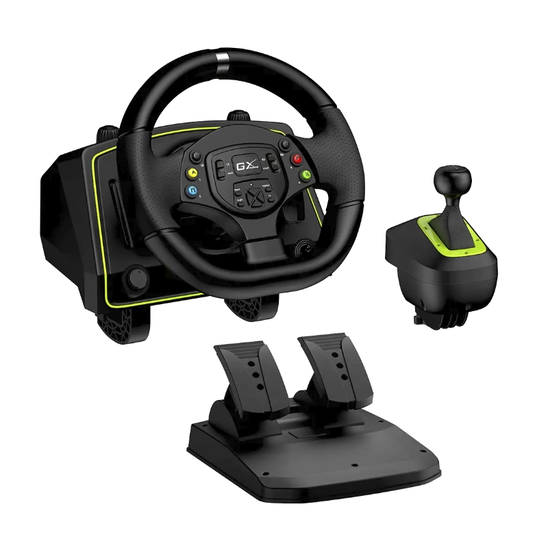 Kit Mando Volante Con Pedal Y Palanca Genius Speedmaster X2 (31620002400)