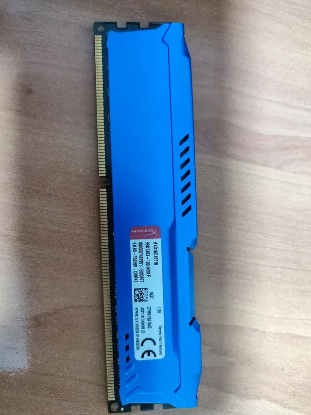 MEMORIA RAM DIMM PARA PC KINGSTON HYPERX FURY BLUE 8GB DDR3 - Imagen 3