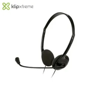 Audífono Klip Xtreme KSH-270 Negro con Micrófono Omnidireccional