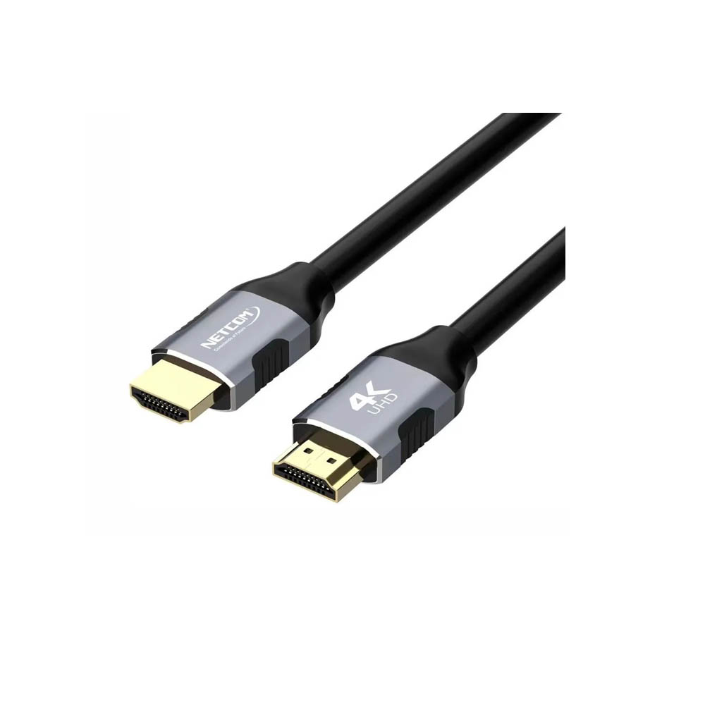 Cable HDMI 2.0 10 Metros NETCOM Ultra HD 3D 4K 60hz 2160P PVC - Imagen 2