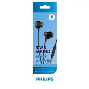 AUDÍFONOS PHILIPS IN-EAR TAUE101BK