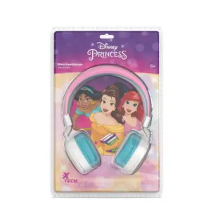 AUDÍFONOS XTECH OVER-EAR XTH-D274PS CON MICROFONO BLANCO PRINCESS