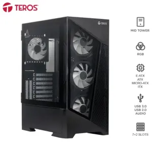 CASE GM ATX TE1330 BLACK