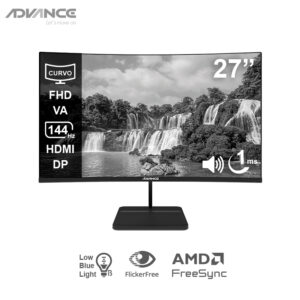 Monitor Curvo Advance ADV2752S 27" Full HD VA 144Hz