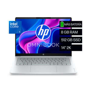 Laptop HP OmniBook 3 14-hu0051la Core 5-120U 8GB RAM 512GB SSD 14"