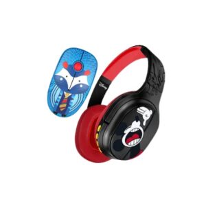 Combo Audífonos XTECH con micrófono Mickey y Mouse Inalámbrico Five lobo