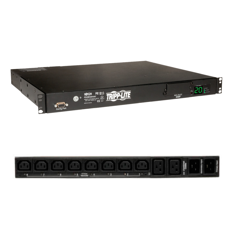PDU/ATS 16-20A 8 C13 2 C19 2U
