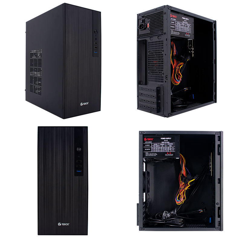 CASE STD MICRO ATX 250W TE1034