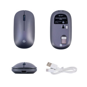 MOUSE WIRELESS TE1230C BK