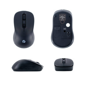 MOUSE WIRELESS TE1231 BK