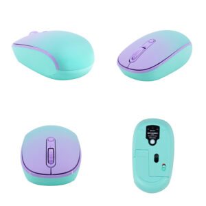 MOUSE WIRELESS TE1239 PURPLE