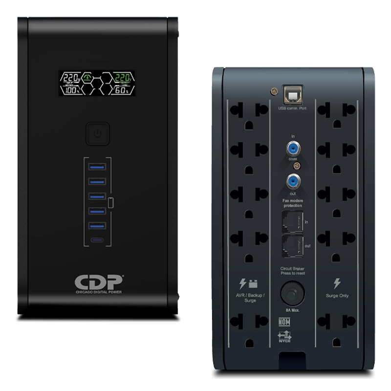 UPS INTELIGENTE 750VA / 375WAT