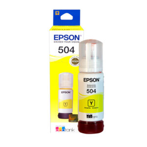 TINTA EPSON AMARILLA T504
