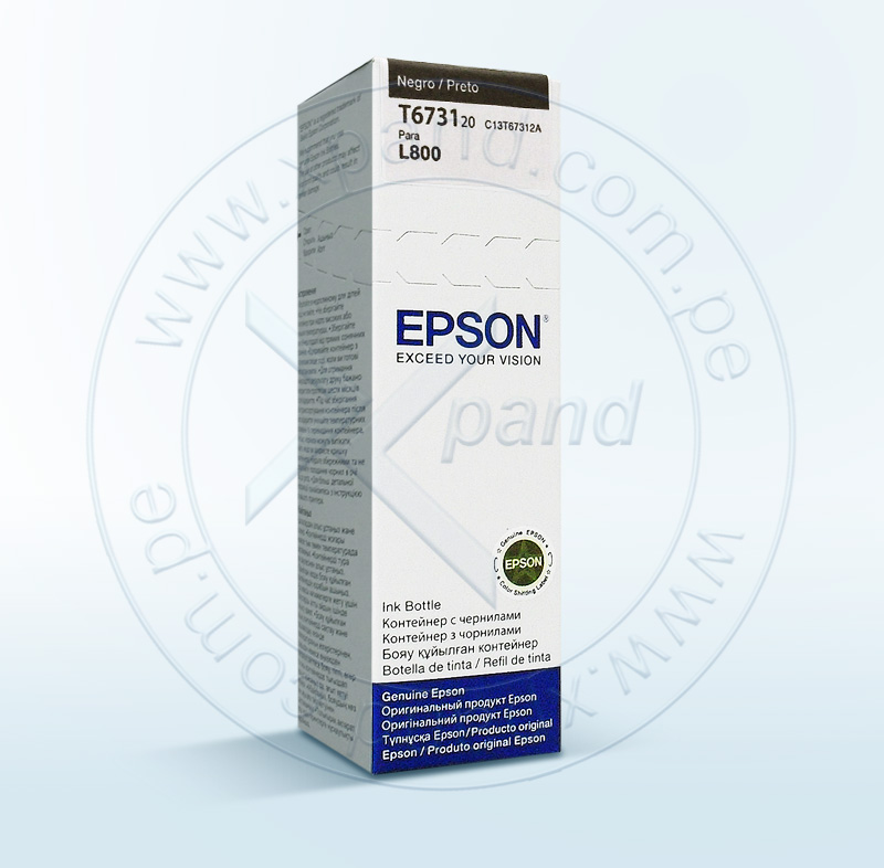 TINTA EPSON NEGRA L800