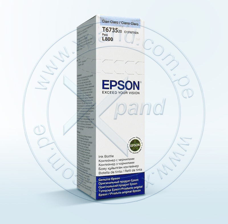 TINTA EPSON L800 CIAN CLARO