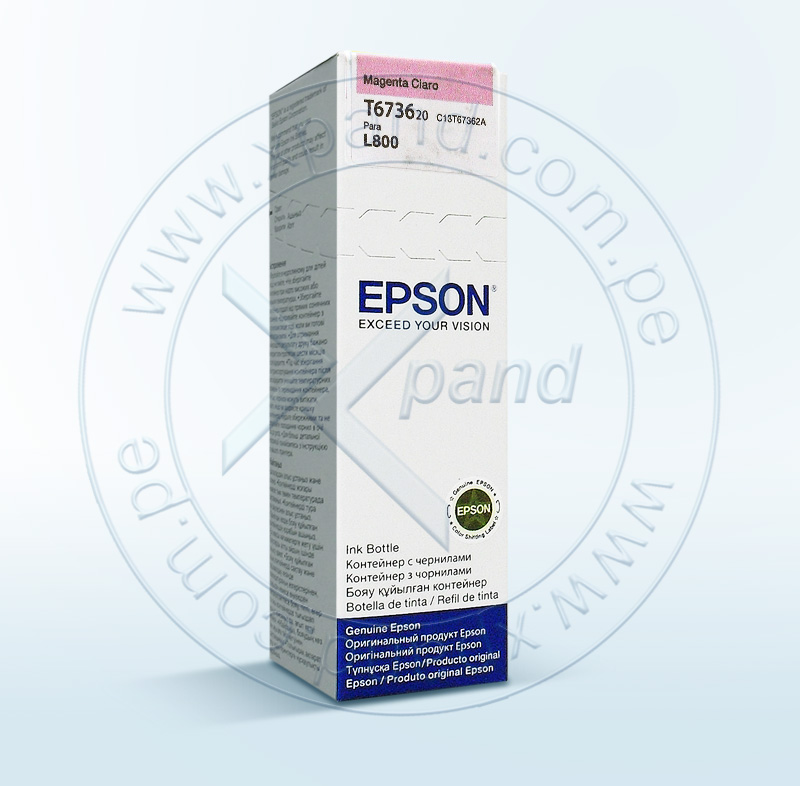 TINTA EPSON L800 MAGENTA CLARO