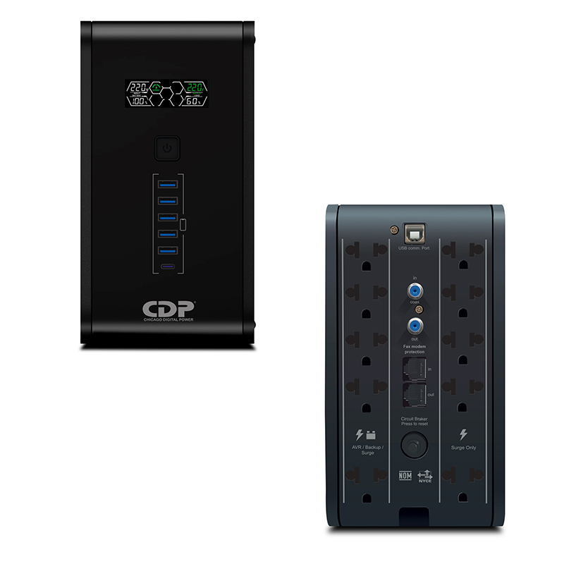 UPS INTELIGENTE 2000VA / 1200W